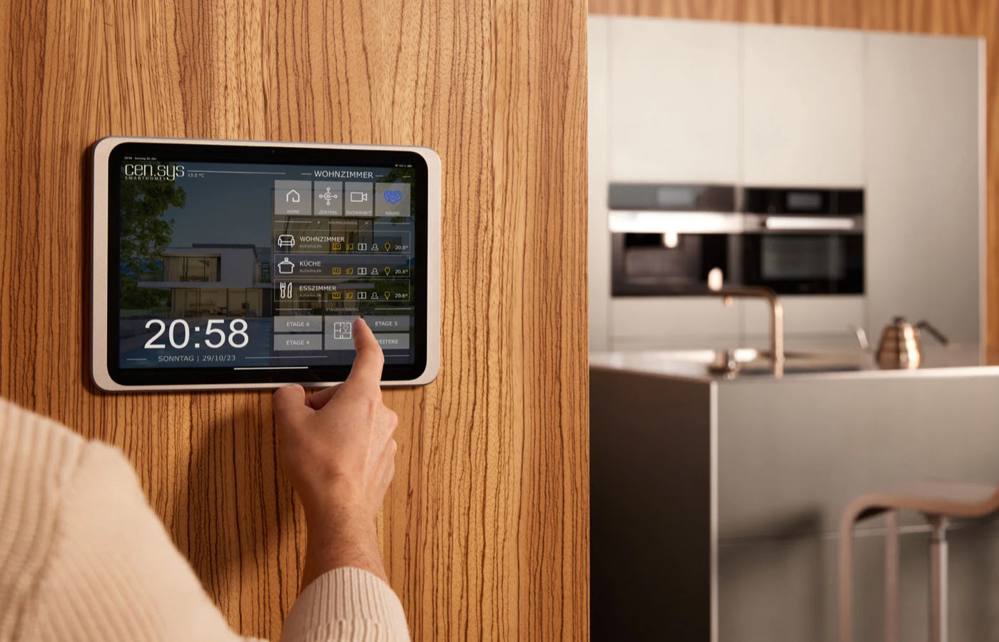 Displine - News | Install your tablet or iPad as a smart home control panel